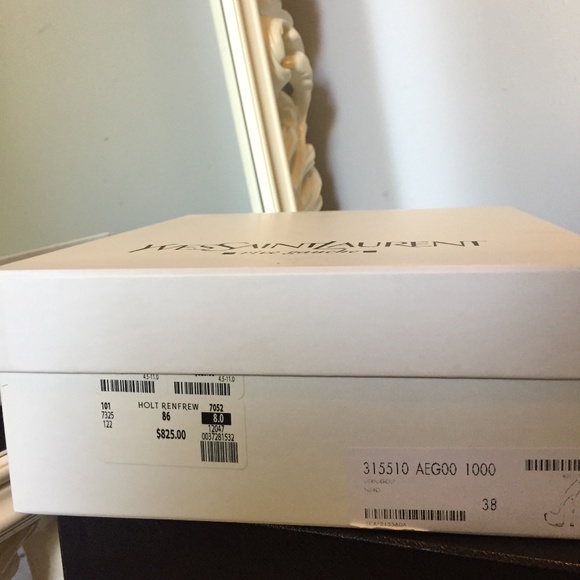 YSL Tribtoo Black Caviar Leather Pumps in size 38 - Picture 7 of 9